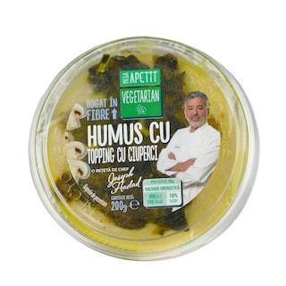 Mega Apetit | Humus cu topping ciuperci 200g