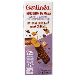 Gerlinea | Batoane de ciocolata cu aroma de caramel 62g