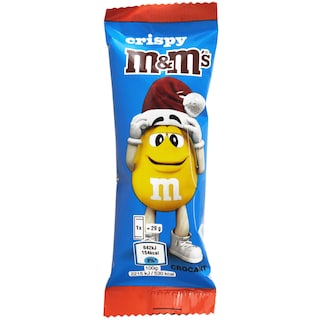 m&m's | Figurina Mos Craciun din ciocolata cu lapte 29g
