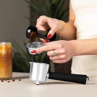 Berlinger Haus | Espressor digital 3-in-1, 950W, capsule, cafea macinata, ESE, negru- argintiu