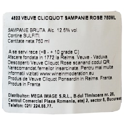 Veuve Clicquot | Sampanie brut rose  0.75L