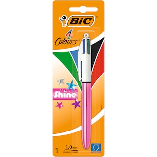 Bic | Pix 4 Colours Shine, diverse culori