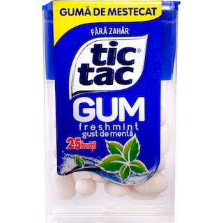Tic tac | Guma Freshmint cu gust de menta 12.1g