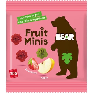 Bear | Talpite Dino cu capsuni si mere 20g