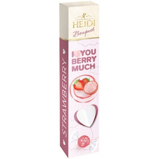 Praline cu ciocolata alba si crema de capsuni 70g