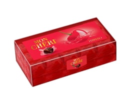 Mon Cheri | Praline de ciocolata cu cireasa intreaga in lichior