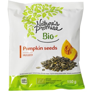 Nature's Promise | Seminte de dovleaca, fara coaja, ecologice 150g