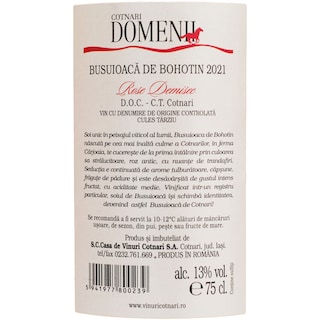 Domenii | Vin roze demisec Busuioaca De Bohotin 0.75L