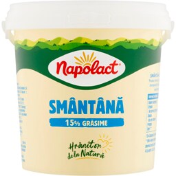 Napolact | Gospodar | Smantana gospodar cu 15% grasime 900g