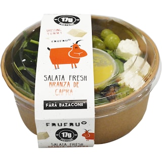 Frufru | Salata fresh cu branza de capra 265g