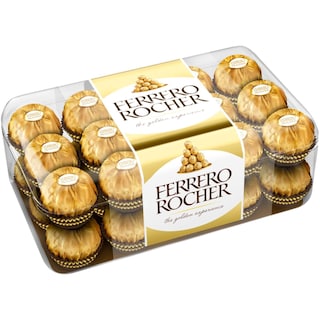 Ferrero Rocher | Specialitati crocante de napolitana, cu alune de padure si ciocolata cu lapte 375g