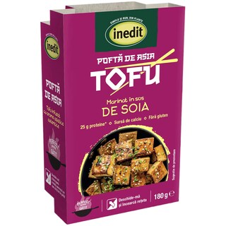 Inedit | Tofu marinat in sos de soia 180g