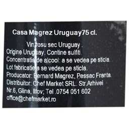 Bernard Magrez | Bernard Magrez | Vin rosu cupaj  0.75l
