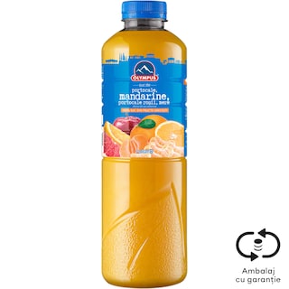 Suc de portocale, mandarine, portocale rosii, mere 1L