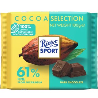 Ritter Sport | Ciocolata 61% cacao 100g