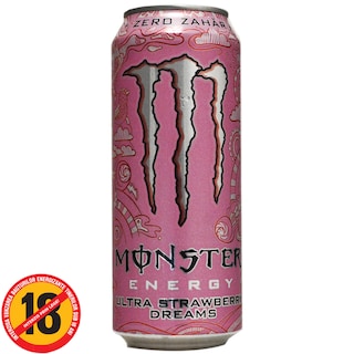 Monster | Energizant Ultra Strawberry Dreams 500ml