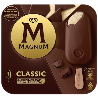Magnum | Inghetata Classic 3x100ml