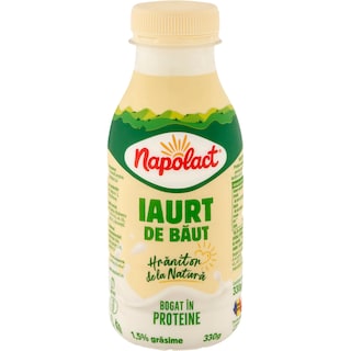 Napolact | Iaurt de baut 1.5% grasime 330g