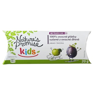 Nature's Promise | Felii uscate din mere si prune 20g