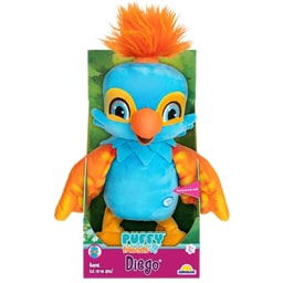 Puffy Friends | Jucarie de plus interactiva papagal Diego