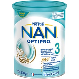 NAN Optipro | Produs pe baza de lapte Optipro 3, intre 1-2 ani 400g