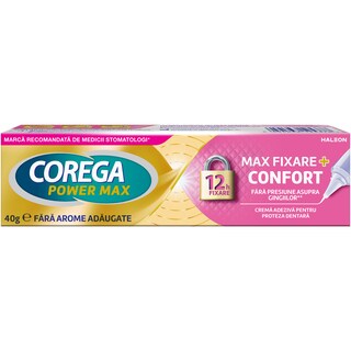 Corega | Crema adeziva pentru proteza dentara Confort 40g