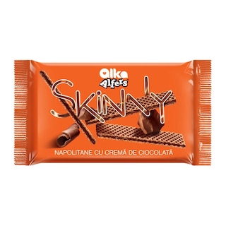 Alfers | Napolitane cu crema de ciocolata 57g