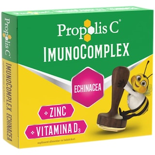 Propolis C | Propolis C Echinacea, 20 comprimate