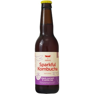 Abavas | Kombucha | Bautura carbogazoasa cocaze negre si ceai alb 0.33L