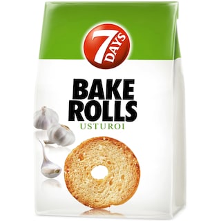7Days | Bake Rolls | Rondele de paine cu usturoi 80g