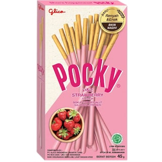 Pocky | Sticks cu crema de capsuni 45g