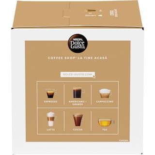 Nescafe | Dolce Gusto | Cafea Cortado Espresso Macchiato, 16 capsule
