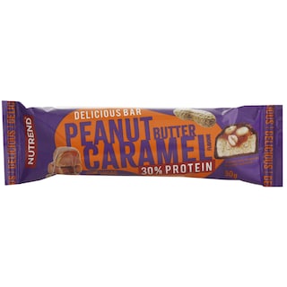 Nutrend | Baton proteic cu arahide si caramel 50g