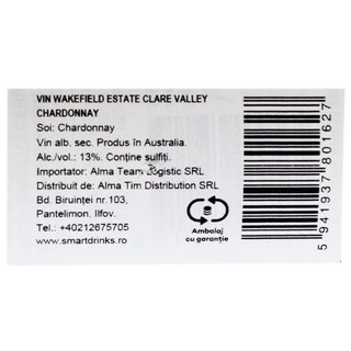 Wakefield | Vin alb sec Estate Clare Valley Chardonnay 0.75L