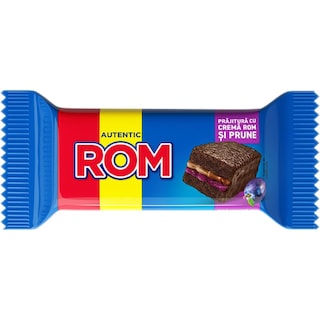 Rom | Prajitura cu crema rom si prune 35g