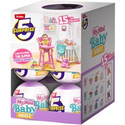 5 Surprise | Bila cu figurina surpriza, Mini Brands, 5 Surprise, My Baby, S2