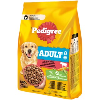 Pedigree | Hrana uscata pentru caini adulti cu vita si legume 500g