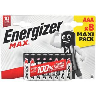Energizer | Baterii AAA, 8 bucati