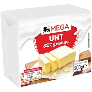 MEGA | Unt 82% grasime 200g