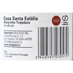Casa Santa | Vin alb sec Alvarinho Trajadura 0.75L