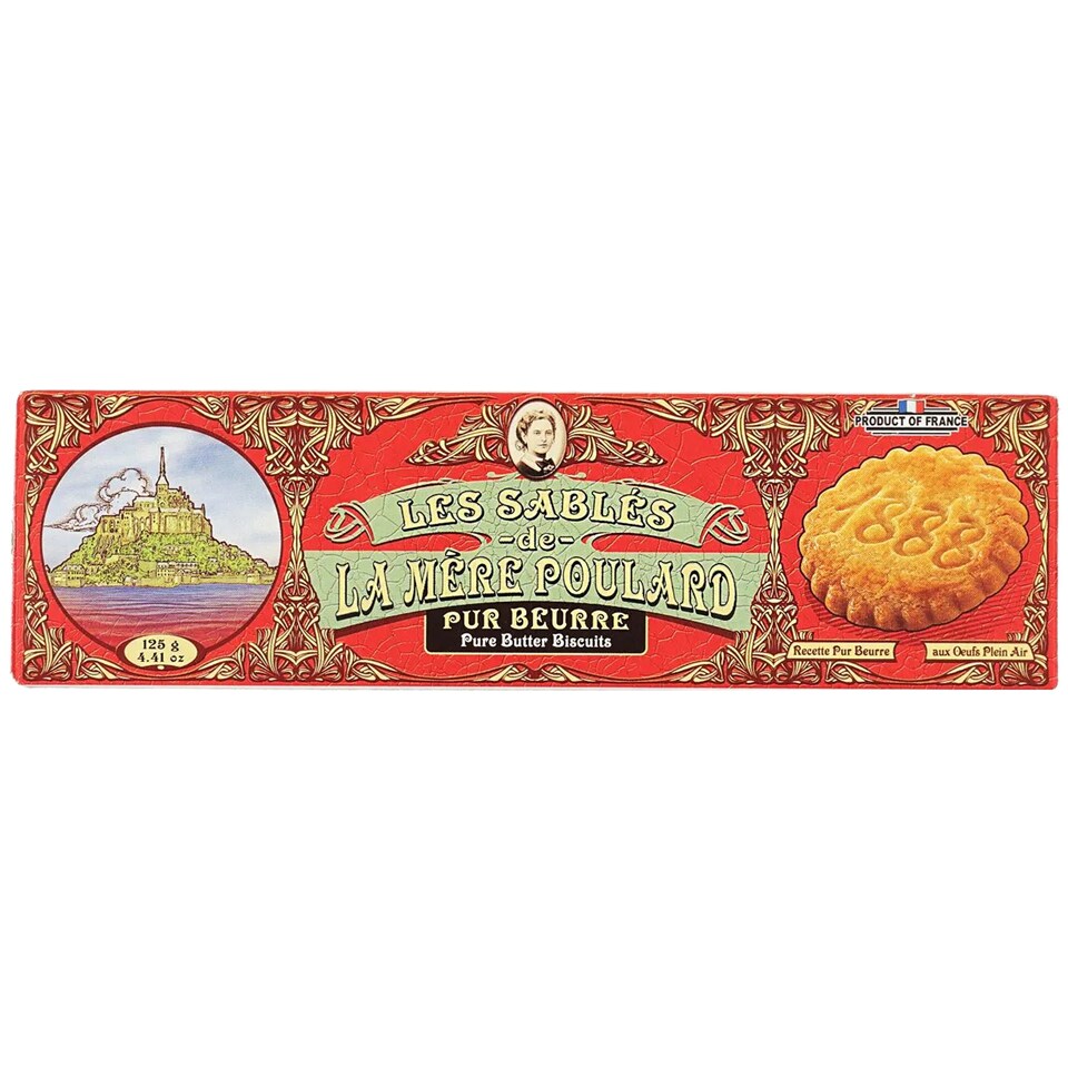 La Mere Poulard | Le Sables | Biscuiti cu unt 125g | Mega-image