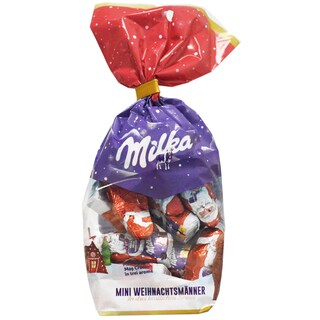 Milka | Mix figurine Mos Craciun, in trei arome 120g