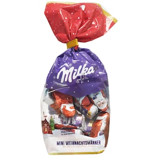 Milka | Mix figurine Mos Craciun, in trei arome 120g