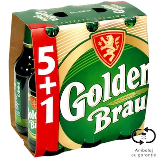 Golden Brau | Bere blonda 5+1 x 0.33L