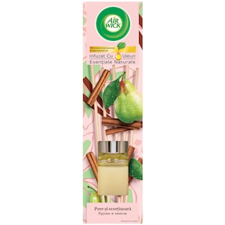 Air Wick | Odorizant reed diffuser Pere si scortisoara 40ml