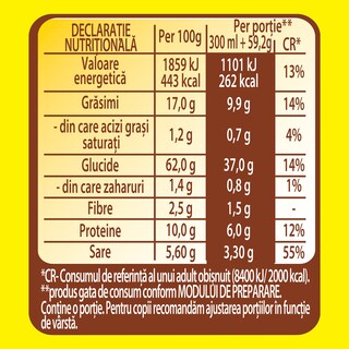 Maggi | Preparat instant cu fidea si gust de vita 59.2g