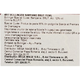 Bollinger | Sampanie 0.75L