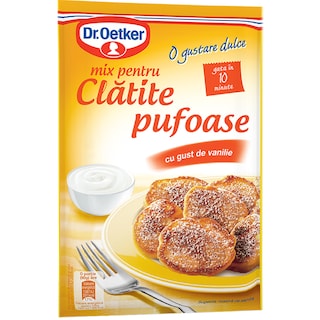 Dr. Oetker | Clatite pufoase cu gust de vanilie 2x150g