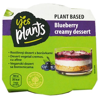 Yes Plants | Desert vegetal cremos, cu afine 100g