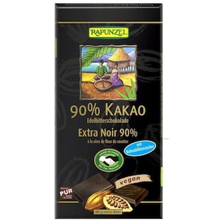 Rapunzel | Ciocolata bio 90% cacao 80g